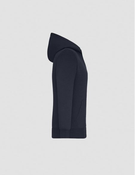Hooded Zip-Up Sweatshirt for Women Sherpa-Lined