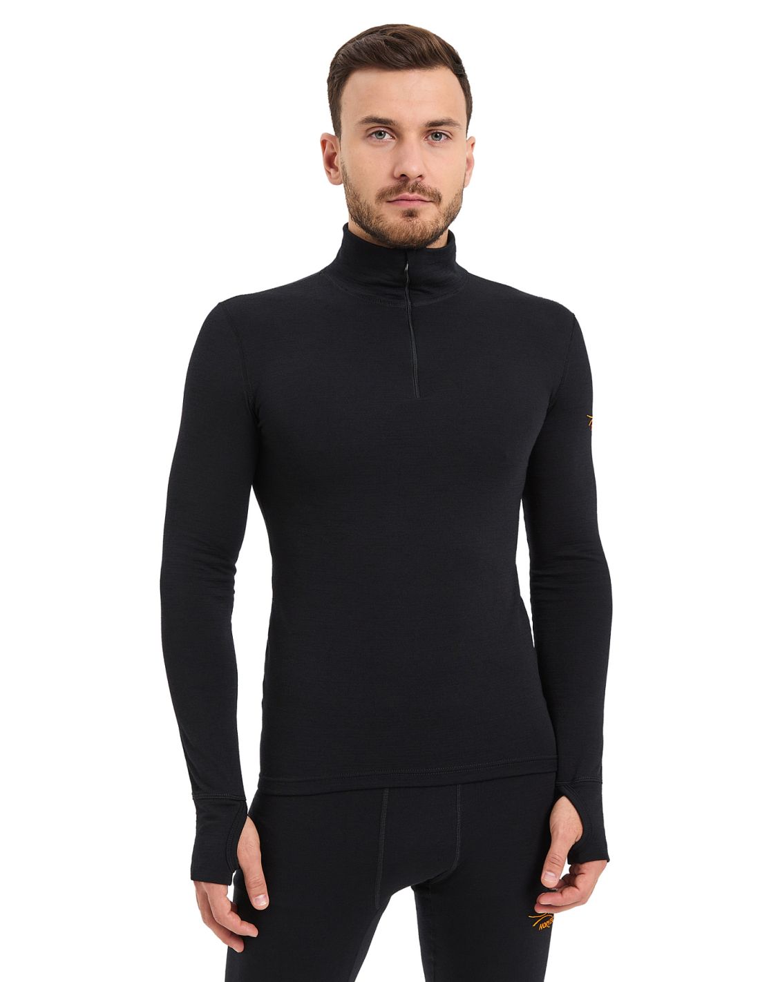Men's Norveg Hunter Zip Thermal Top