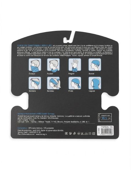 Protection extrême – Tour de cou thermique -60 °C – Norveg