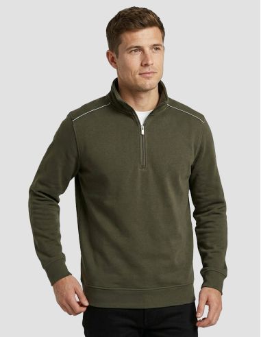 Sweat de travail molletonn&eacute; coton James & Nicholson JN895