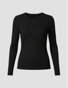 Women's long thermal top Heat Holders – Black -20°C – Warm winter look 2