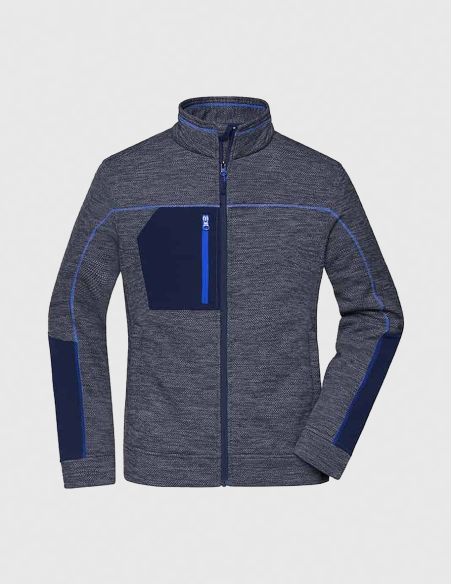 James & Nicholson Women's Reinforced Fleece Jacket