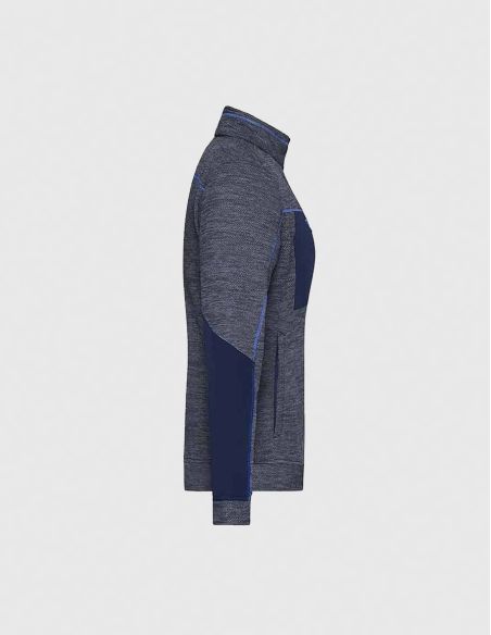 James & Nicholson Women's Reinforced Fleece Jacket