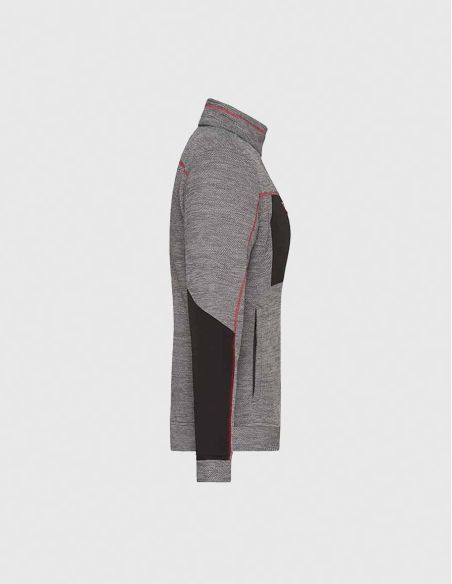 James & Nicholson Women's Reinforced Fleece Jacket