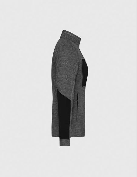 James & Nicholson Women's Reinforced Fleece Jacket