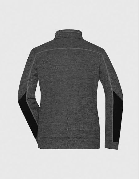 James & Nicholson Women's Reinforced Fleece Jacket