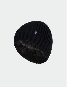 Bonnet Thermique Homme Heat Holders à Revers Fourrure 2