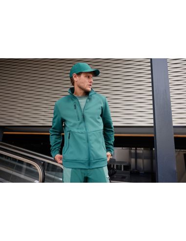 Men’s Sorona® Aura workwear fleece jacket James & Nicholson JN1876 – Cold −10 °C / 14 °F
