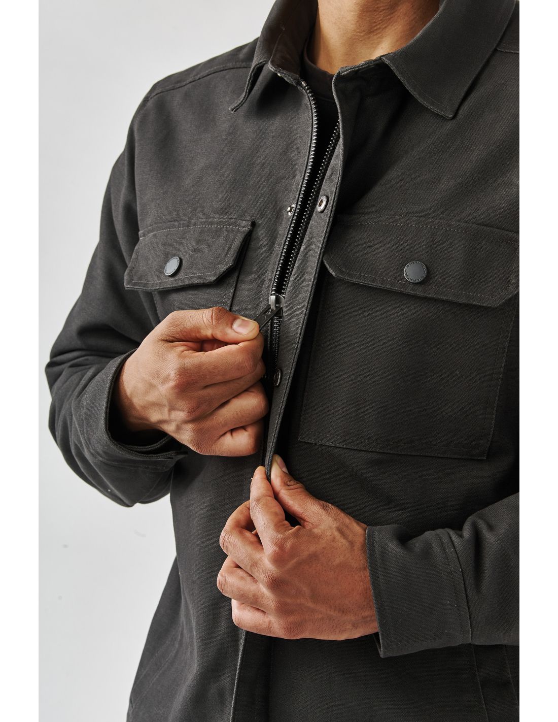 Stormtech Oxide Men's Sherpa Lined Canvas Jacket CJK-2M