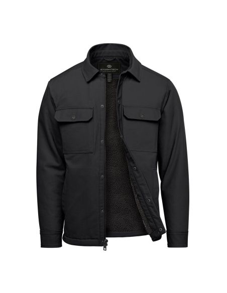 Veste en toile doublée sherpa Oxide homme