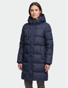 Women's Long Winter Recycled RPET Down Jacket Sugenro® -20°C – James & Nicholson JN1367