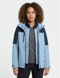 Veste 3-en-1 Femme Imperméable Recyclée Polaire Amovible -20°C – James & Nicholson