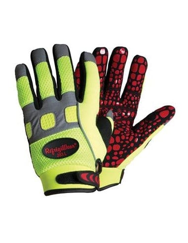 Gants Ultra Grip Haute Visibilité Homme bi-matière 0279 Refrigiwear