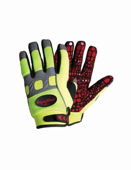 Men's Ultra Grip High Visibility Bi-material Gloves 0279 Refrigiwear