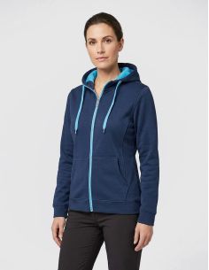 Sweat à Capuche Zippé Femme Doublé Polaire 380 g/m² -10°C – James & Nicholson JN354