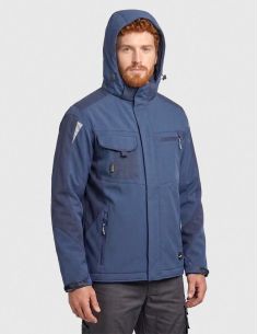 Veste Softshell 3 Couches à Capuche Doublure Thermique -25°C – James & Nicholson JN824