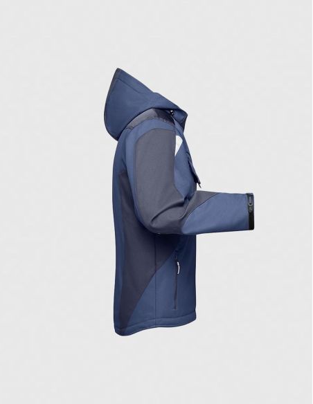 3-Layer Hooded Softshell Jacket Thermal Lining -25°C – James & Nicholson JN824