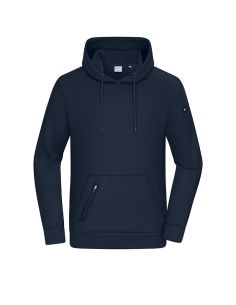 Sweat capuche marine homme 8046