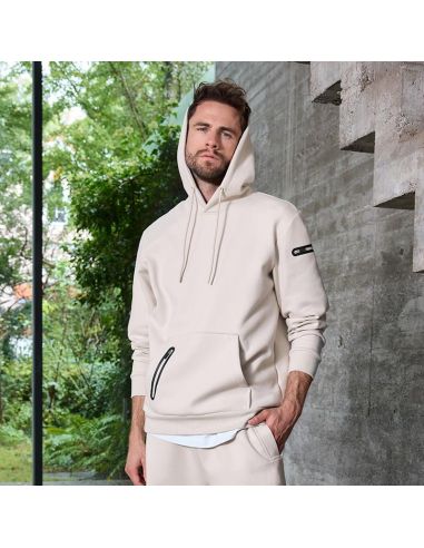 Interlock hoodie men James & Nicholson 8046 - Cold protection −10 °C / 14 °F