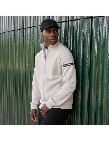 Interlock zip jacket men James & Nicholson 8054 - Cold protection −5 °C / 23 °F