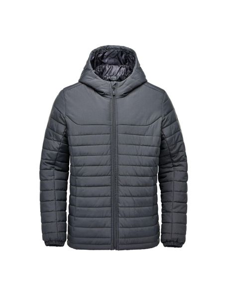 VESTE BAFFLE HOMME QXH-1 NAVY BLACK CARBONE
