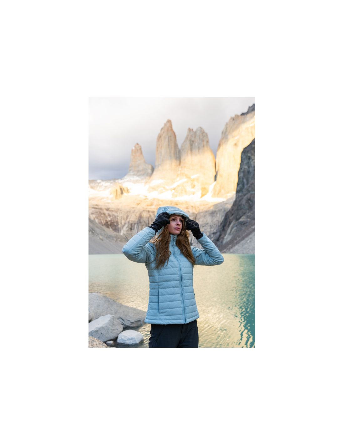 Veste matelassée outdoor femme Stormtech Nautilus QXH-1W - Froid −10 °C