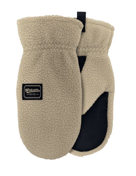 Women's Winter Mitt Touchscreen Recycled Sherpa Thinsulate – Watson Gloves Lady Baa Baa Mitt 9383