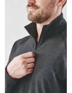 Maillot thermique 1/4 zip Homme Stormtech Treeline HTZ-2 Noir -25 °C 2