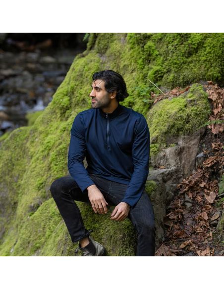 Pull 1/4 zip Zermatt Homme