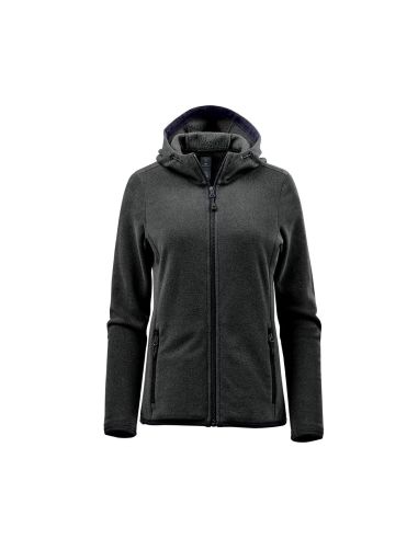 Sweatshirt zippé à capuche Femme Novarra