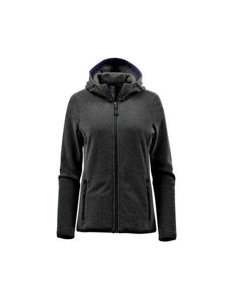 Sweatshirt zippé à capuche Femme Novarra