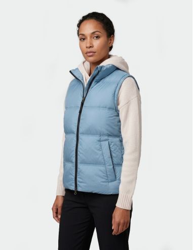 Bodywarmer Matelassé Sugenro Recyclé RPET Femme −15 °C – James & Nicholson JN1375