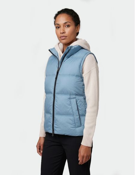 Bodywarmer Matelassé Sugenro Recyclé RPET Femme −15 °C – James & Nicholson JN1375