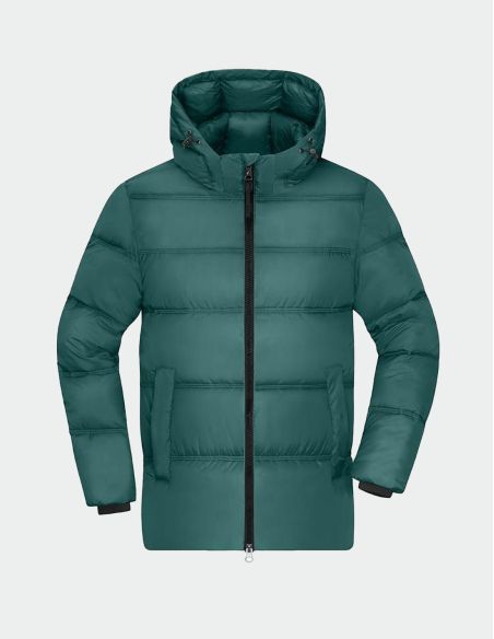 Doudoune Homme Matelassée Garnissage Sugenro Recyclé -20°C – James & Nicholson JN1370