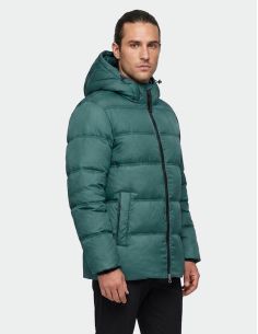 Men's Padded Winter Jacket Recycled Sugenro Filling -20°C – James & Nicholson JN1370