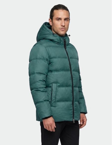 Doudoune Homme Matelassée Garnissage Sugenro Recyclé -20°C – James & Nicholson JN1370