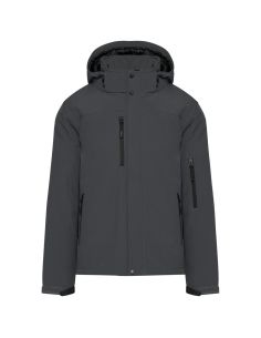 Parka softshell doublée capuche amovible Homme