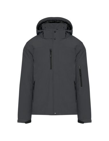 Parka softshell doublée capuche amovible Homme