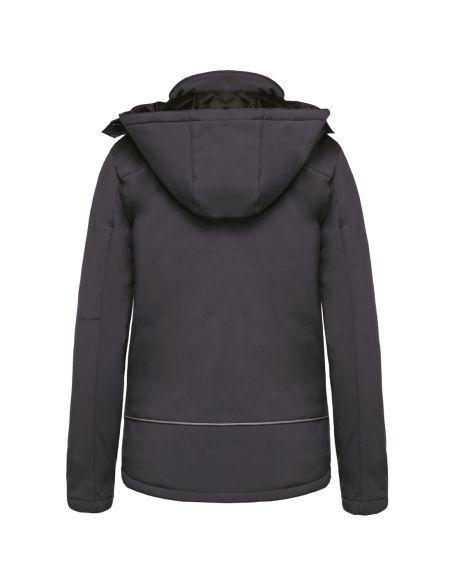 Parka softshell doublée capuche amovible Femme