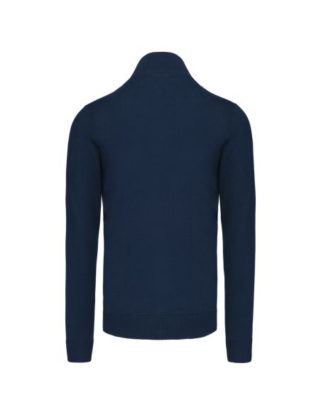 Cardigan zippé Homme col cheminée