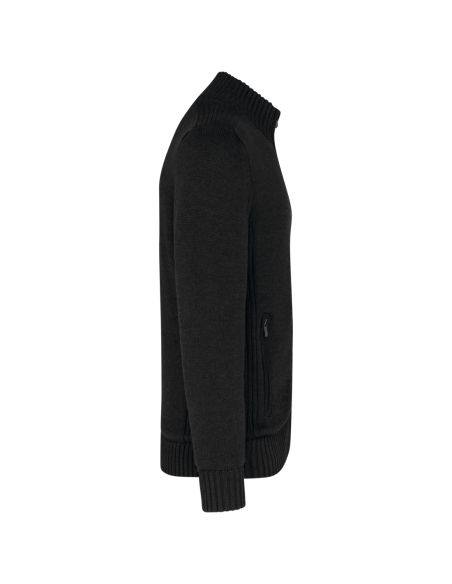 Cardigan doublé polaire Homme