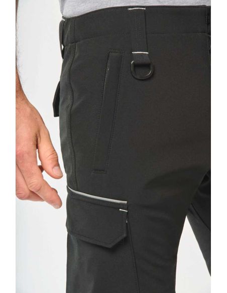 Pantalon softshell imperméable Homme