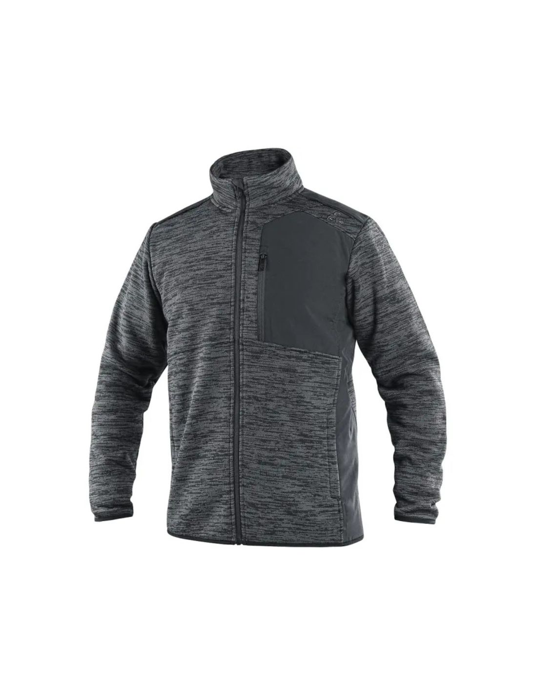 Veste polaire zippée homme CXS 4ENVI Hampton, poche poitrine zippée