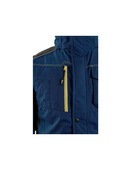 Parka Hiver Homme Coupe-Vent à Capuche Amovible Baltimore CXS