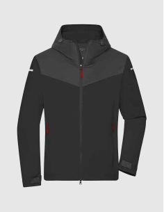 Veste Softshell Homme 4 Saisons Recyclée – James & Nicholson JN1180 2