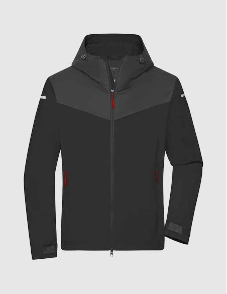 Men's 4-Season Recycled Softshell Jacket -10°C – James & Nicholson JN1180