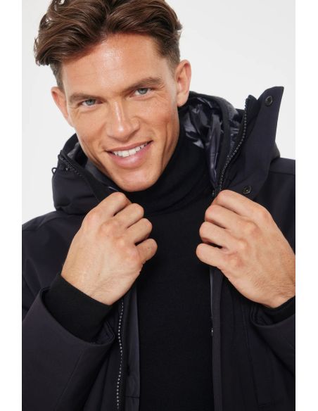 Seattle - Manteau d'hiver recyclé pour homme