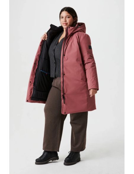 Monaco III - Manteau d'hiver recyclé pour femmeplus