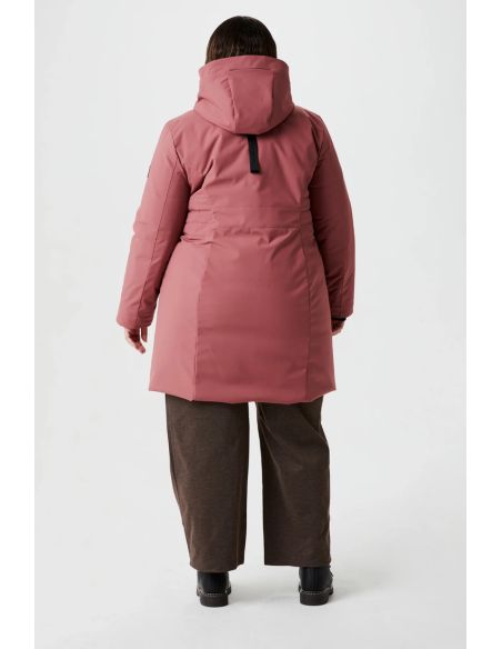 Monaco III - Manteau d'hiver recyclé pour femmeplus
