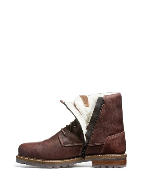Winter Shoes Leather and Wool Men's Anfibio Viktor
